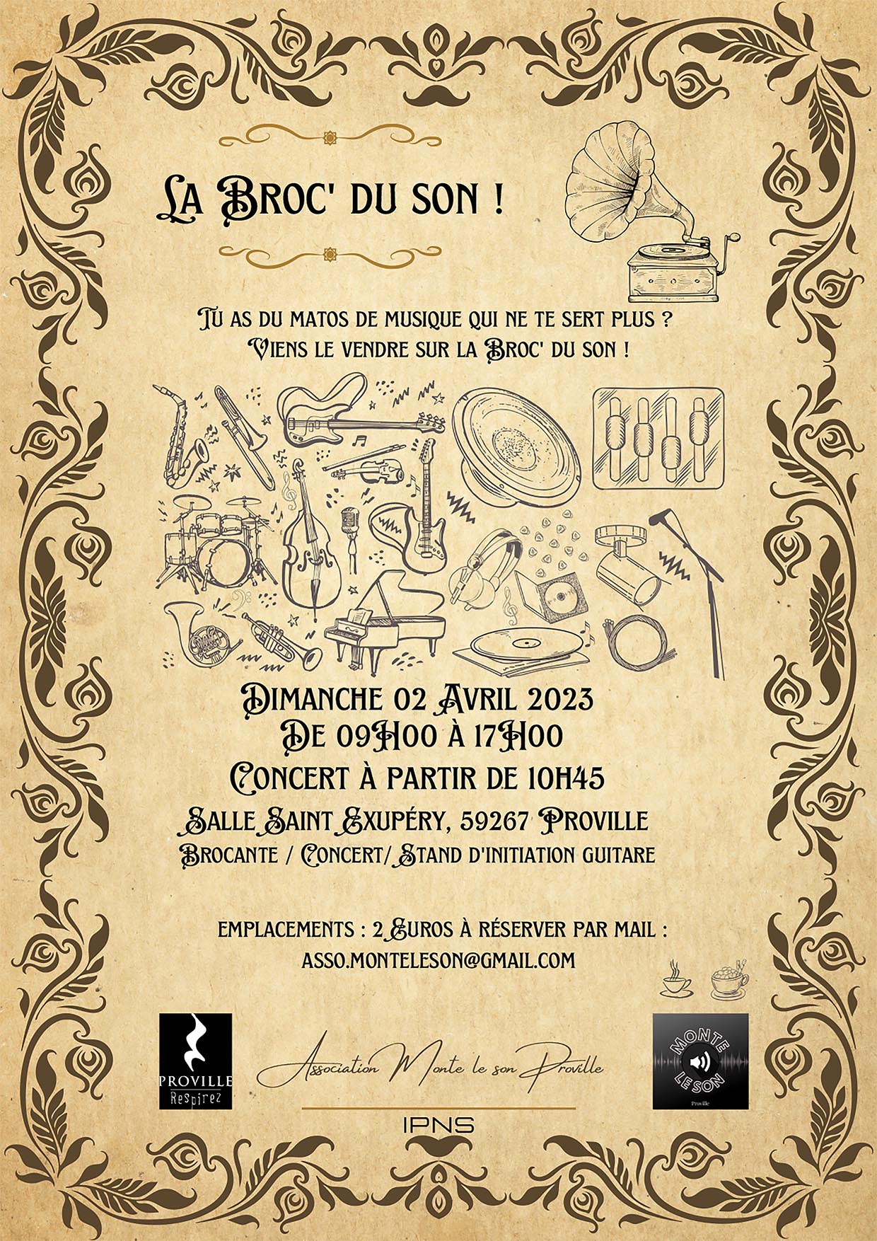 Affiche broc du son