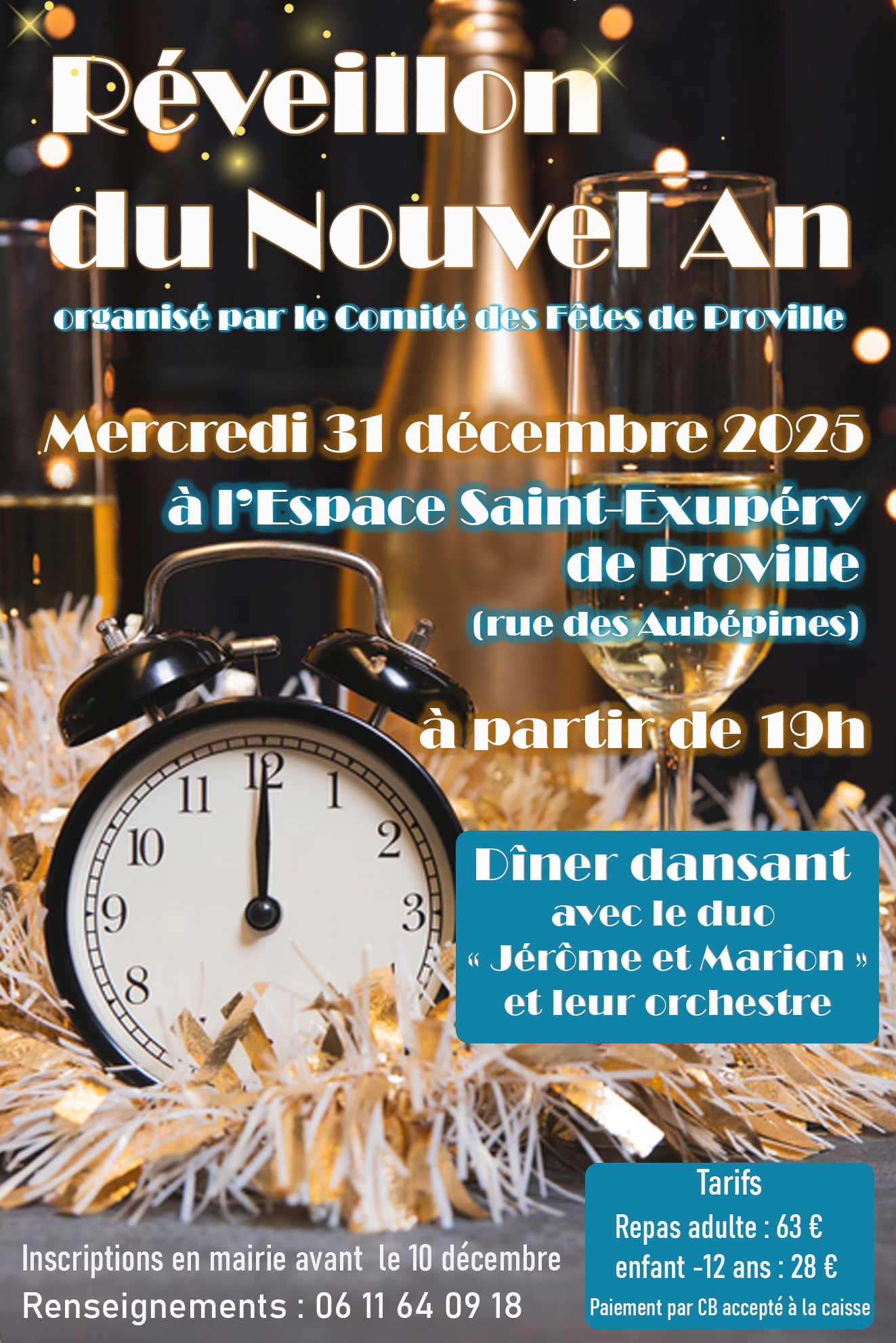 affiche reveillon 2025 copie