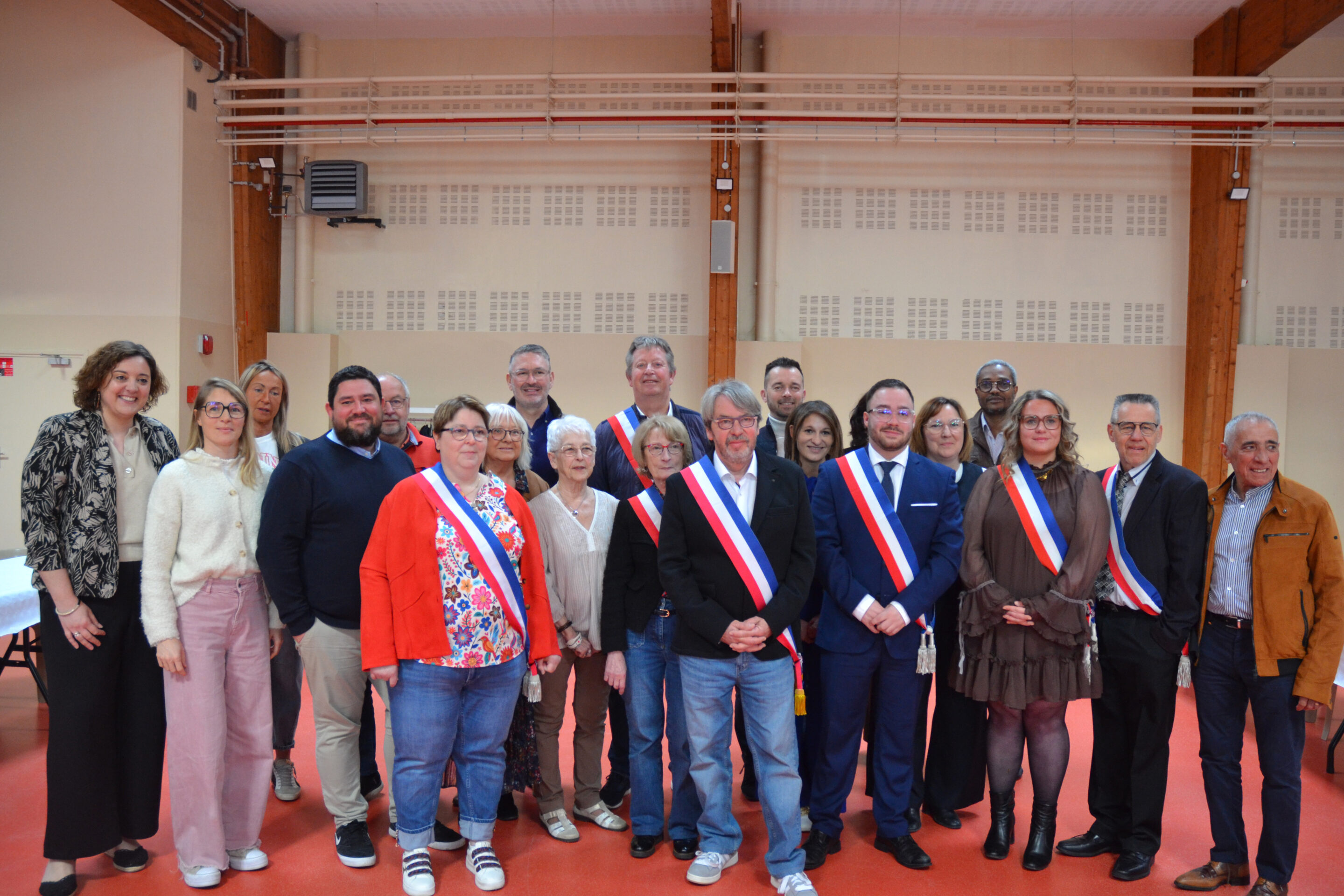 Photographie du conseil municipal de Proville 2021