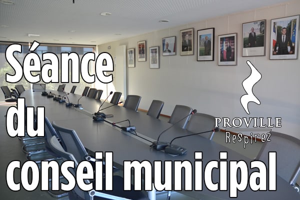 séance conseil municipal